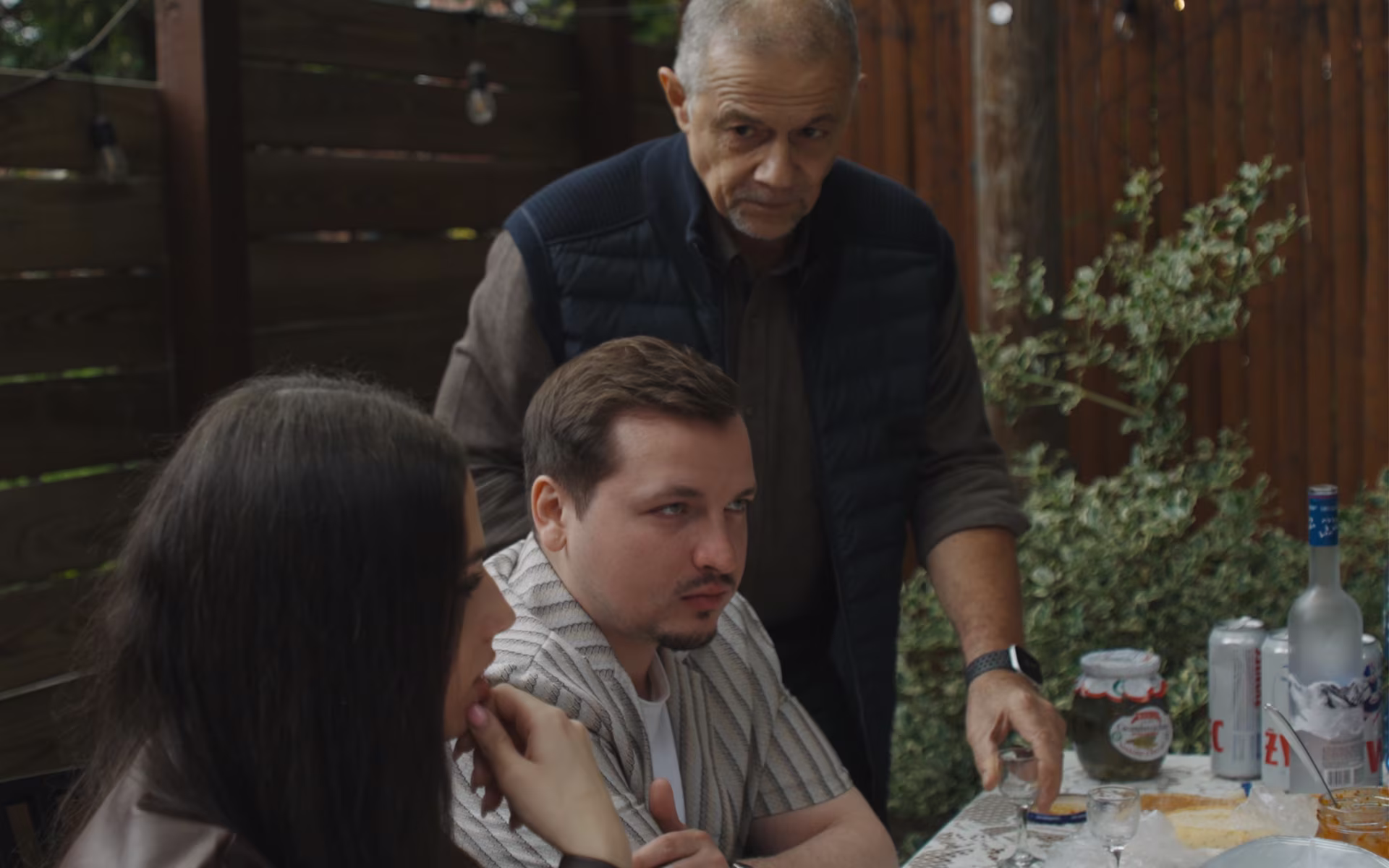 Landlord is Late on His Rent — lunch scene